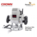 CROWN Router 1850W Collet 12,8,6mm Model CT11021