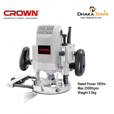 CROWN Router 1850W Collet 12,8,6mm Model CT11021