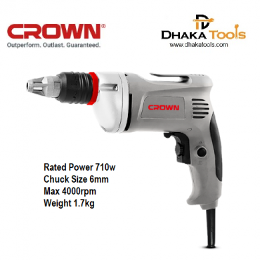CROWN Power Screwdriver 710w, Model CT12001