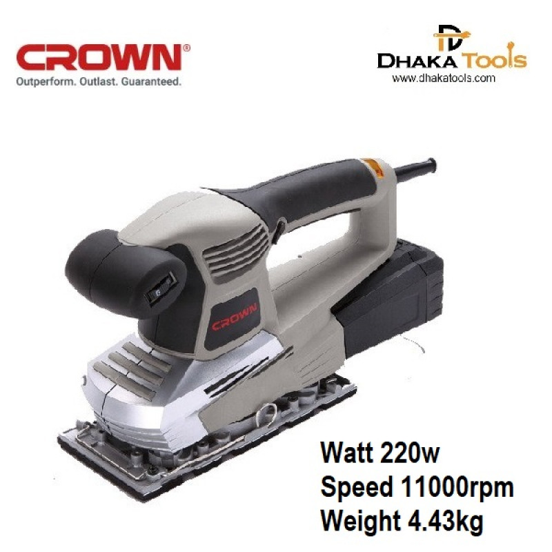 Crown Finishing Sander 220w Model CT13400