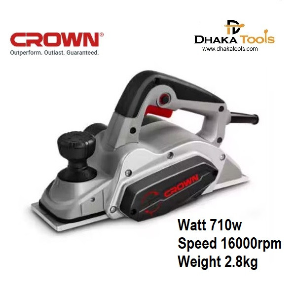 CROWN Power Planer 82mm 710w CT14019