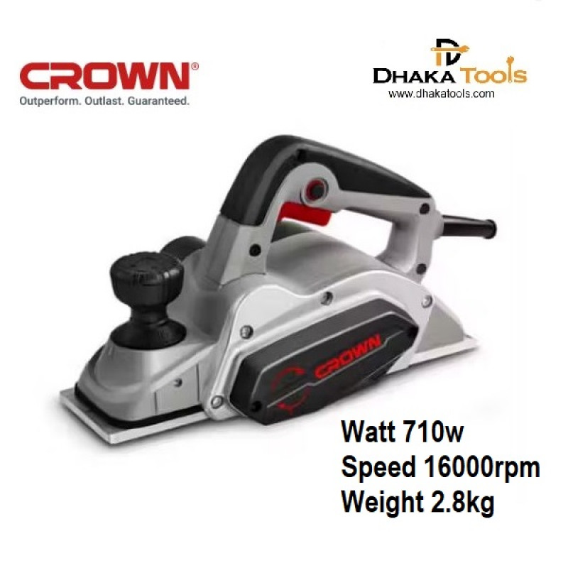 CROWN Power Planer 82mm 710w CT14019