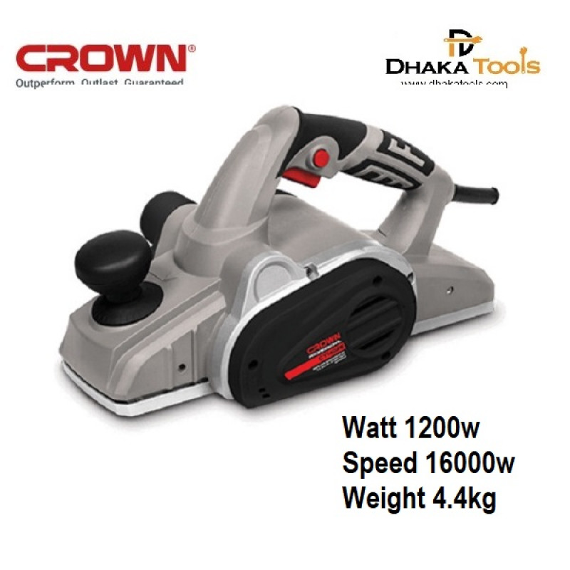 Crown Electric Planer 1200w Model CT14026