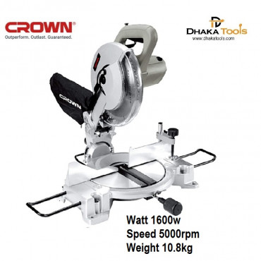CROWN Mitre Saw 1600W 255mm Model CT15111