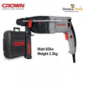 Crown Rotary Hammer SDS-Plus 600W Model CT18180