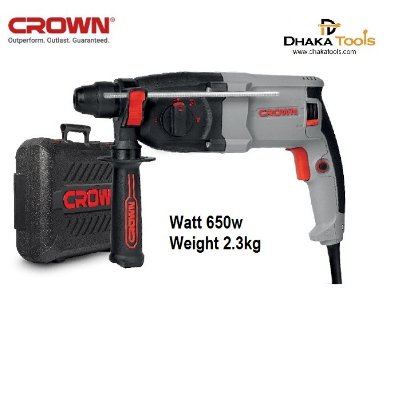 Crown Rotary Hammer SDS-Plus 600W Model CT18180