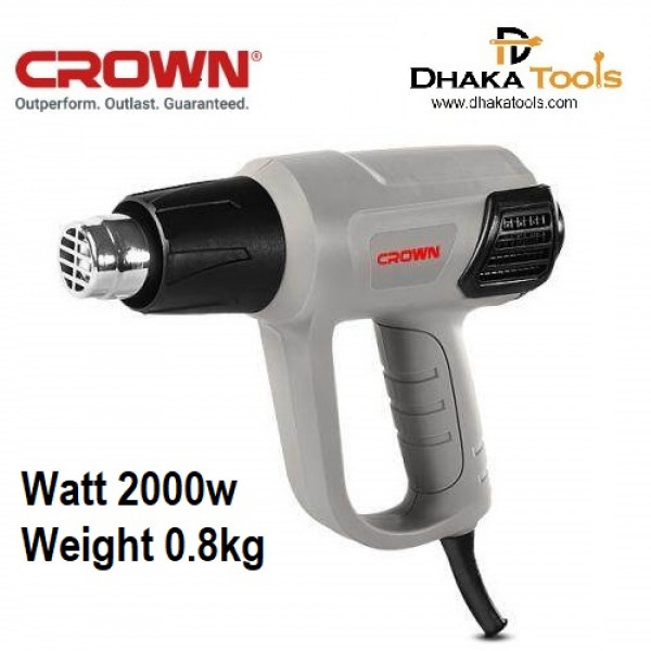 CROWN Electric Heat Gun 2000W Model CT19007