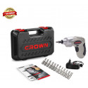 Crown 3.6v Cordless Screwdriver Max. Torque : 3.0 Nm, Max. Screw Dia : 5 mm, Model: CT22002N
