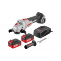 Crown 20V Cordless Angle Grinder 115mm with 2 battery & Charger- CT23001-115HX