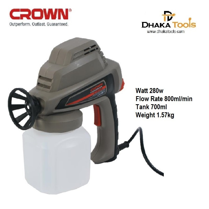 CROWN Electric Air Spray Gun 80W Model CT31012