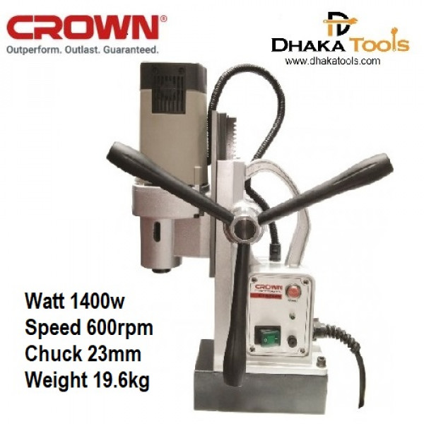 CROWN Magnetic Drill 1400W Model CT32029