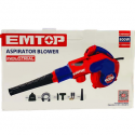 EMTOP Aspirator Blower 800W, Variable speed; Model: EABR8001