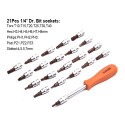 Harden 94Pcs 1/2＂&1/4＂ DR. Socket Set Auto Tools Set Model: 510694