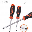 Harden 6Pc Screwdriver Set flat & star (Phillips) tips Screwdriver Model: 550396