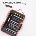 Harden 33pcs Screwdriver Bits Set ( Flat, Philip, Pozi, Hex, Torex & Square bits ) Model: 550833