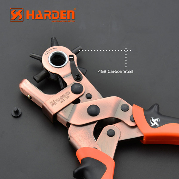 Harden 10" Professional rotary punch ( round hole oval hole ) Industrial Model: 560713