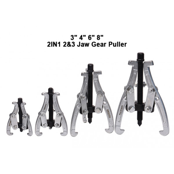 Harden 3 Jaw Bearing Puller Gear Puller ( 3"| 4" | 6" | 8" ) Model: 600421 - 600425