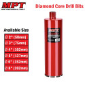 MPT Diamond Core Drill Bits 6 available size ( 2" / 3" / 4" / 5" / 6" / 8" ) MJ15002