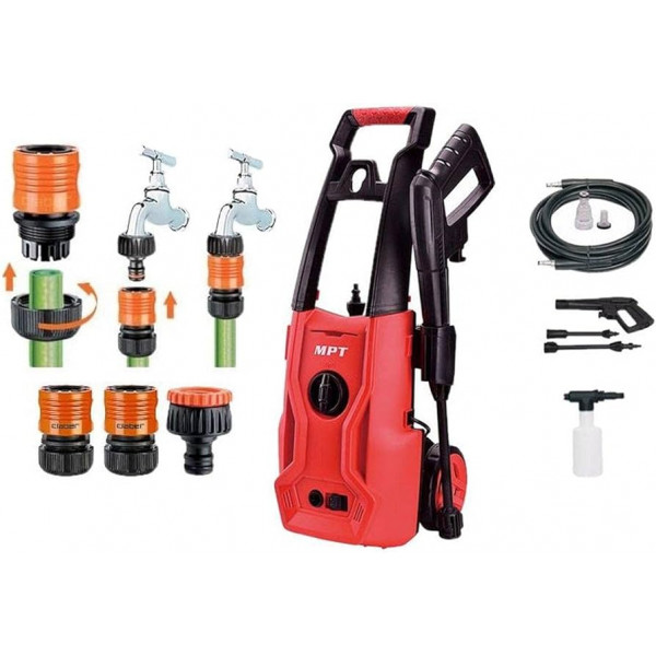 MPT 1400W, 125 Bar  High Pressure Washer, Car Washer, Bike Washer, Model: MHPW1403