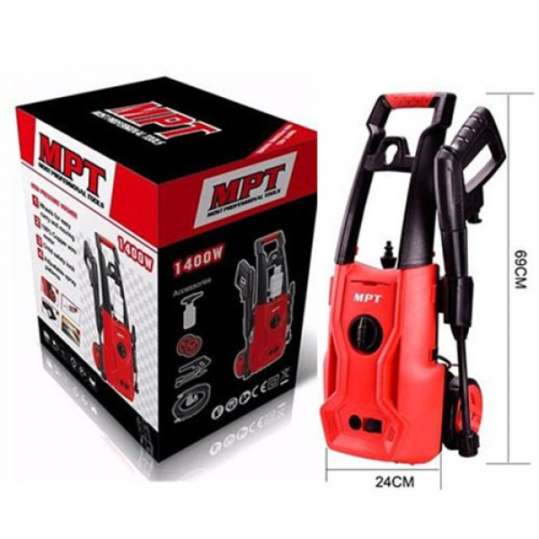 MPT 1400W, 125 Bar  High Pressure Washer, Car Washer, Bike Washer, Model: MHPW1403