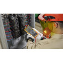 Fluke 15B+ Digital Multimeter, for Electrical Applications, Measures AC/DC Voltage and Current Measurements up to 1000V and 10A, Along with Resistance, Continuity, Diode, and Capacitance Capabilities