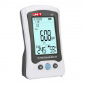 UNI-T A37 CO2 Meter, Air Quality Monitor, CO2 concentration, temperature, humidity, and date/time together, Air quality is indicator