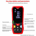 UNI-T LM60 Laser Distance Meter 60M (197 feet)