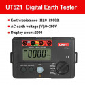 UNI-T UT521 Digital Earth Resistance Tester Earth Tester