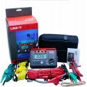 UNI-T UT522 Digital Earth Tester – 4000 Counts, 0–4000Ω Earth Resistance, 2-Wire & 3-Wire Testing, Professional Ground Tester