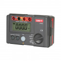 UNI-T UT522 Digital Earth Tester – 4000 Counts, 0–4000Ω Earth Resistance, 2-Wire & 3-Wire Testing, Professional Ground Tester