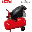 TANDT Air Compressor, Tank Capacity: 24L, 2 HP,  Model : TT2024