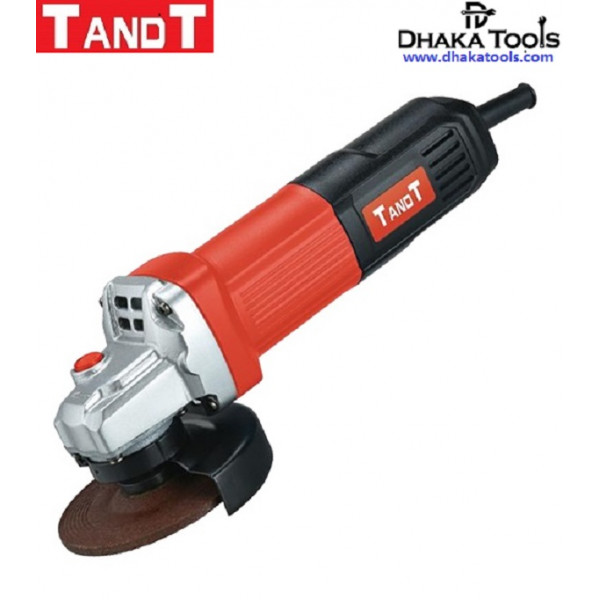TANDT 4", 800w, Angle Grinder Back Switch, Disc: 100 mm ( 4'' ),, Speed : 11000 rpm Model: TT4800