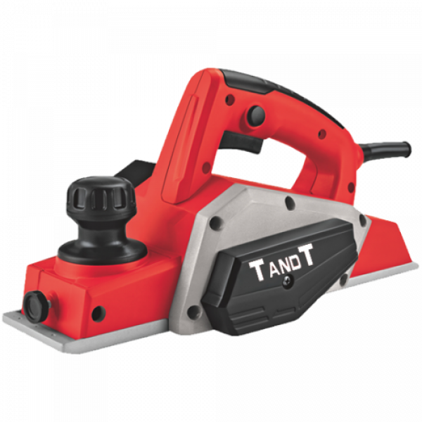 TANDT Planer TT8285 – 850W, 16500 rpm, 82mm Planing Capacity, Lightweight & Powerful Woodworking Tool; Model: TT8285