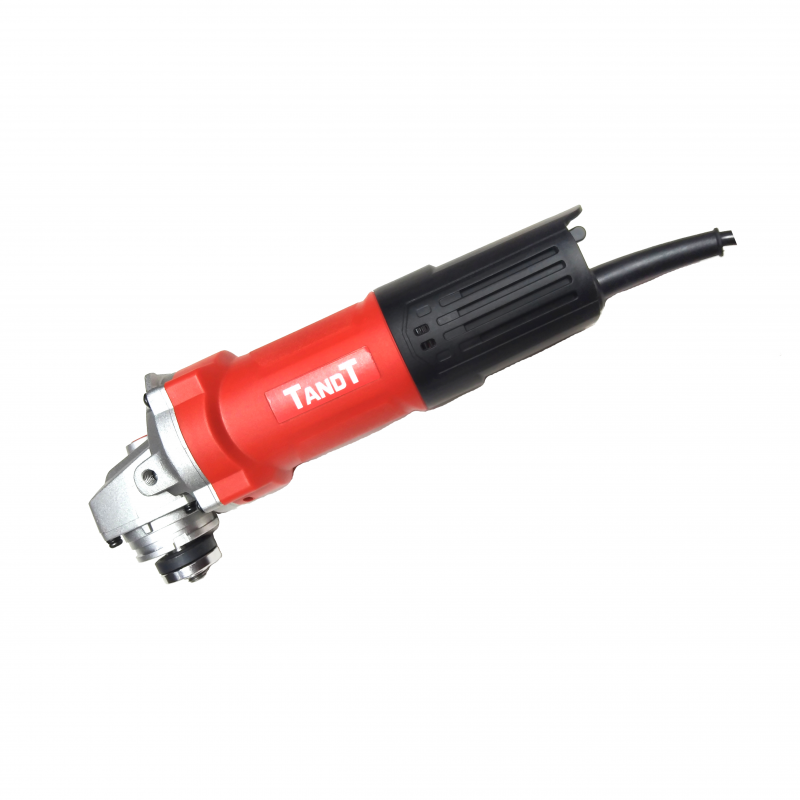 TANDT Angle Grinder TTGW7100 – 710W, 11000 rpm, 100mm Disc, Back Switch, Compact & Powerful Grinding Tool; Model: TTGW7100