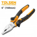 TOLSEN Combination Pliers ( 6" / 7" / 8" ) CR-V TPR Handle Model: 10000 / 10001 / 10002