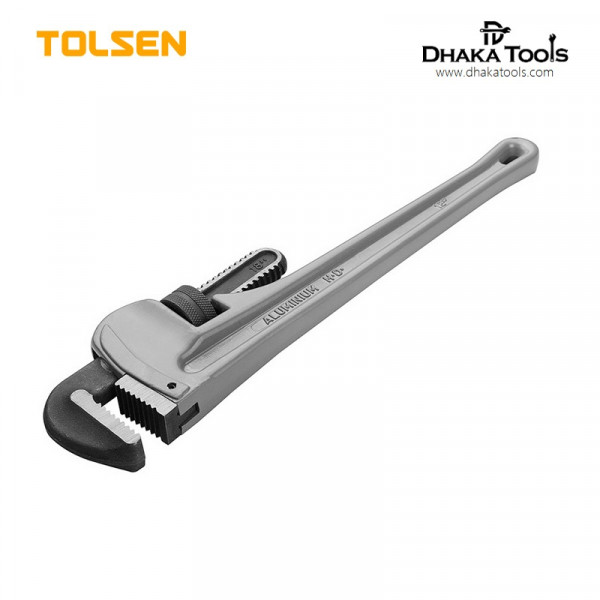 TOLSEN 18" Aluminum Pipe Wrench (18" or 450mm) Model: 10224