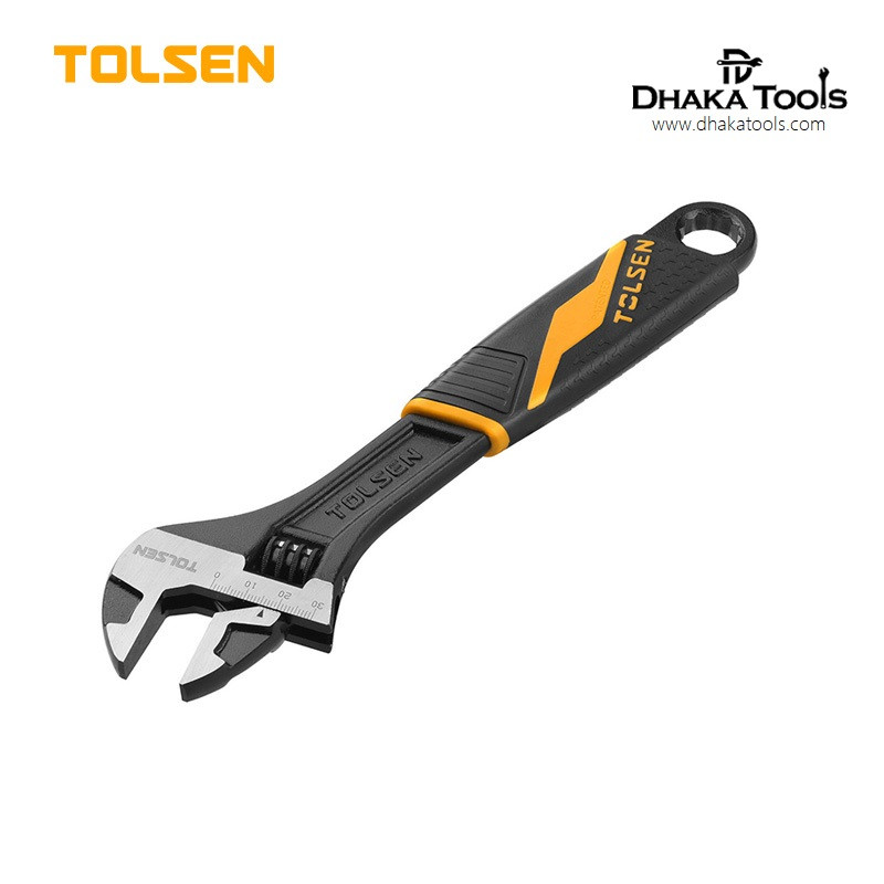 TOLSEN 10"Adjustable Wrench (250mm) Industrial  Series Model: 15310