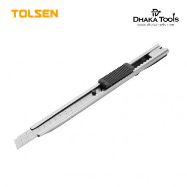 TOLSEN Cutter  Snap Off Stainless Case (9x80mm)  Model: 30005