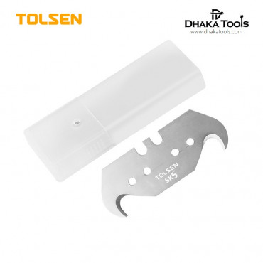 TOLSEN 5Pcs Blade Set for Utility Cutter (50x19mm) Model: 30013