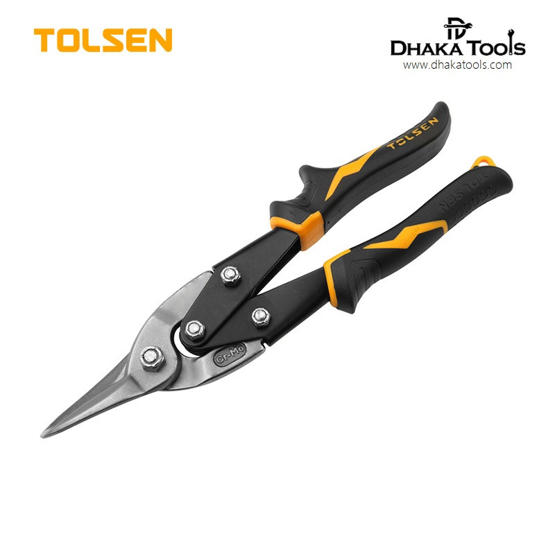 TOLSEN 10" Aviation Snips Straight (250mm)  Metal Sheet Cutter Model: 30022