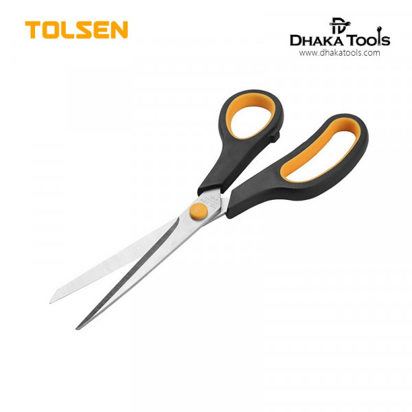 TOLSEN Household Scissors (200mm, 8") Soft Grip Handle  Model: 30044