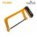 TOLSEN Mini Hacksaw Frame w/ 1pc Free Blade (150mm, 6") TPR Handle  Model:  30051