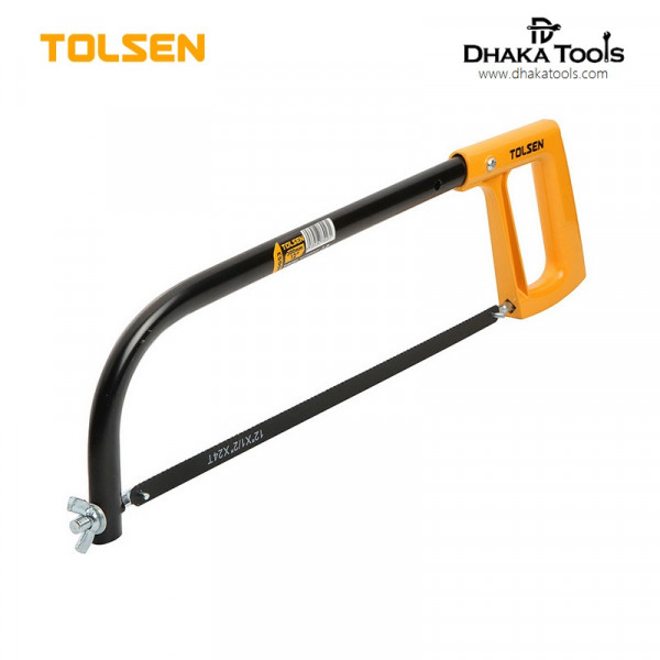TOLSEN 12" Hacksaw Frame w/ 1pc Free Blade (300mm) Aluminium Handle Model: 30053