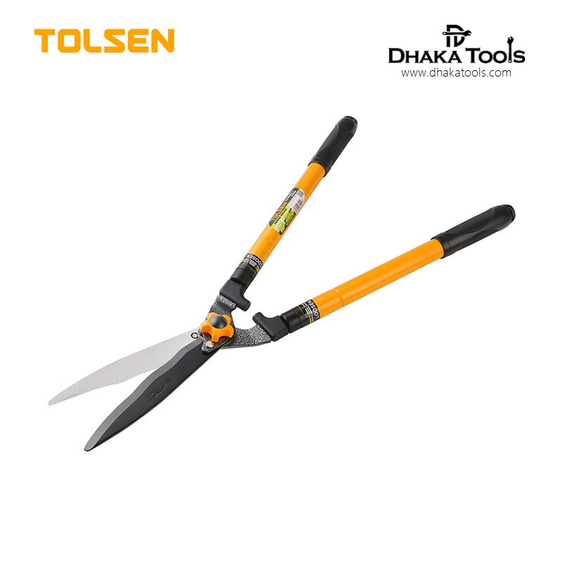 TOLSEN Garden Hedge Shear Adjustable Telescopic (26"-36") PVC Grip 31024