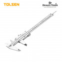 TOLSEN 6" Vernier Caliper (Metric and Inch) 0-150mm Steel Body w/ Hard Case Model: 35049