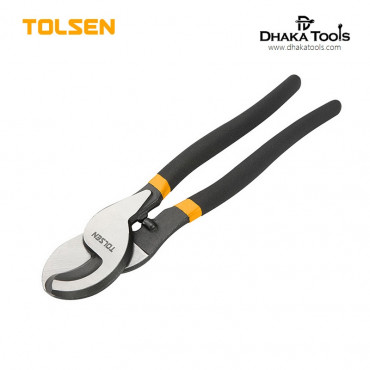 TOLSEN 10" Cable Cutter ( 250mm, 10 inch ) Dipped Handle Industrial Grade Model: 38022