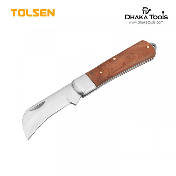 TOLSEN Electrician's Cutter (195mm) Pocket Cable Wire Stripper Skinning Utility Cutter Model: 38041