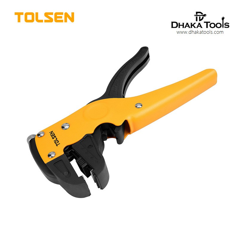TOLSEN Heavy Duty Adjustable Automatic Wire Stripper & cutter (0.5-6mm) 38050