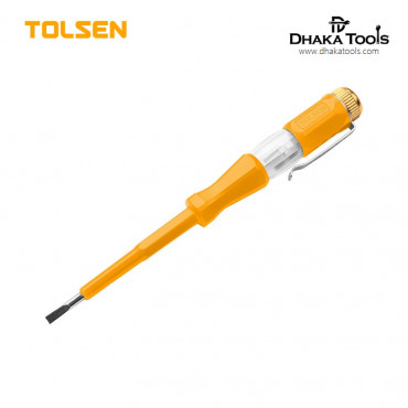 TOLSEN Voltage Tester 100-500V 3X140mm Neon Bulb 38114