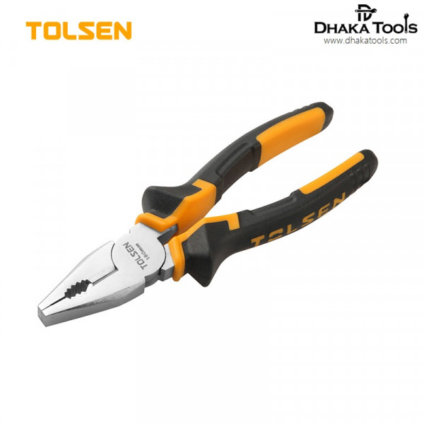 TOLSEN Combination Pliers ( 6" / 7" / 8" ) CR-V TPR Handle Model: 10000 / 10001 / 10002
